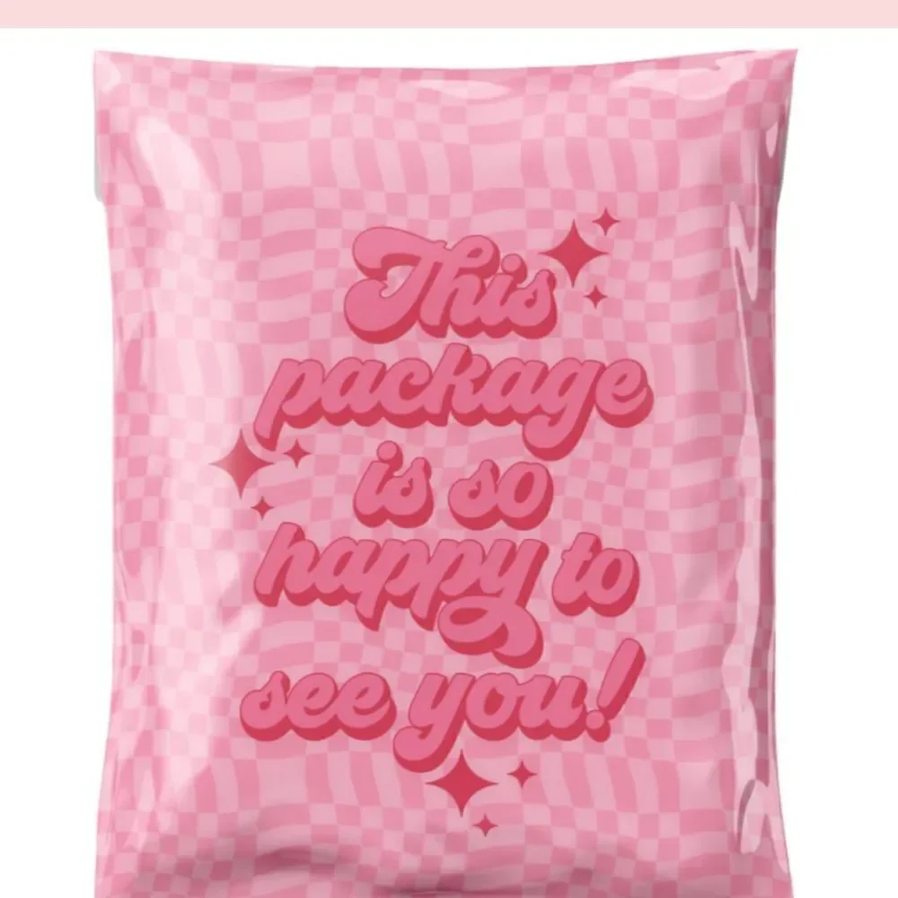 Poly mailers mixed sizes 35 poly mailers 35 stickers